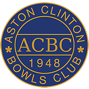 The logo of Aston Clinton Bowls Club in Buckinghamshire